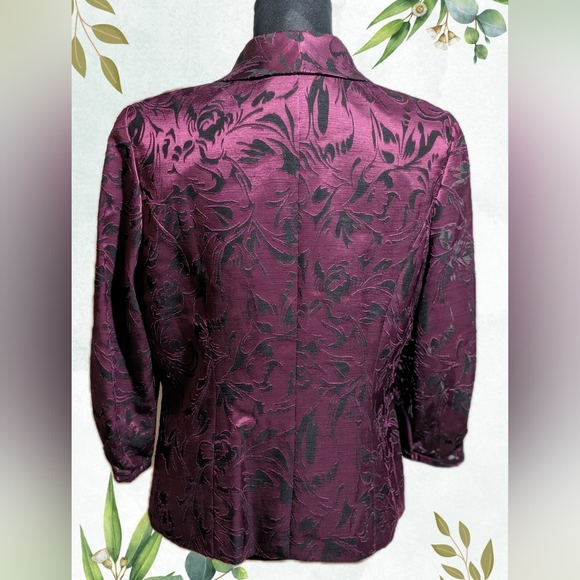 Alex Evenings - vintage purple blazer - Picture 7 of 16